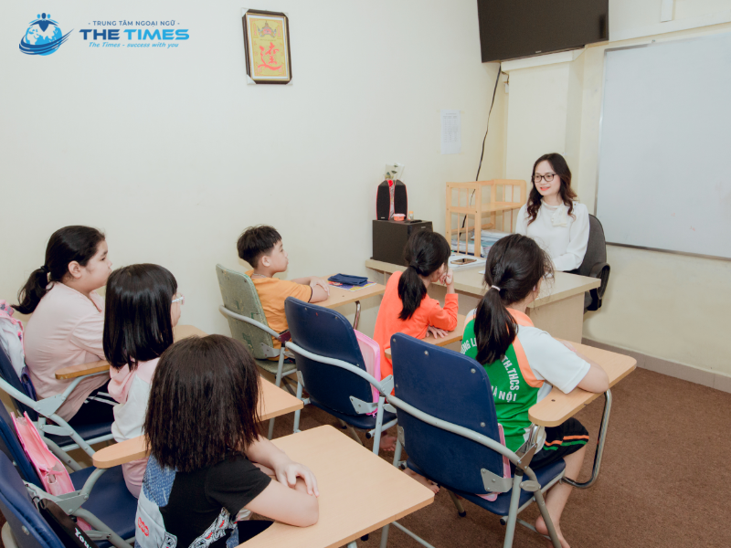 Trung tâm Ngoại Ngữ THE TIMES là một trong những địa chỉ dạy Tiếng Anh trẻ em uy tín nhất tại Hà Nội